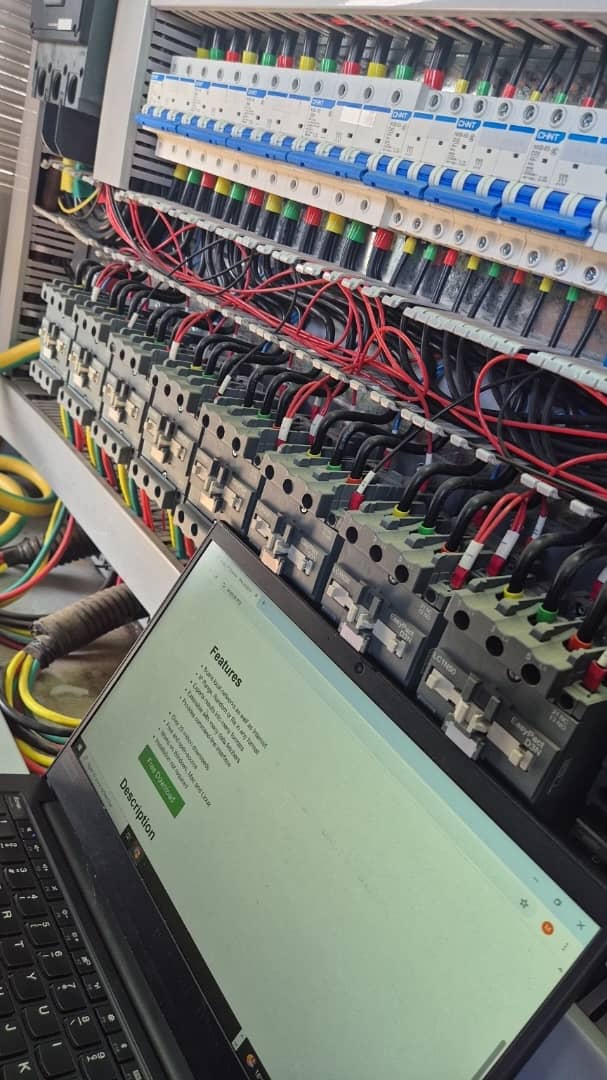 Commercial building electrical panel